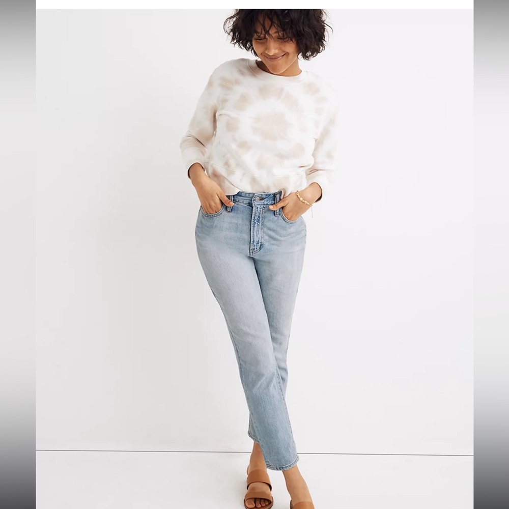 Madewell Curvy Perfect Vintage Jeans in Fitzgerald Wash